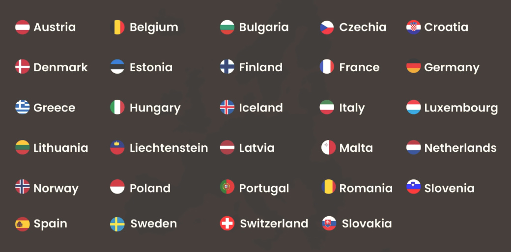 Loại visa Đức ngắn hạn cho phép bạn di chuyển trong 29 nước Schengen