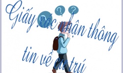 Hướng dẫn xin giấy xác nhận thông tin về cư trú 